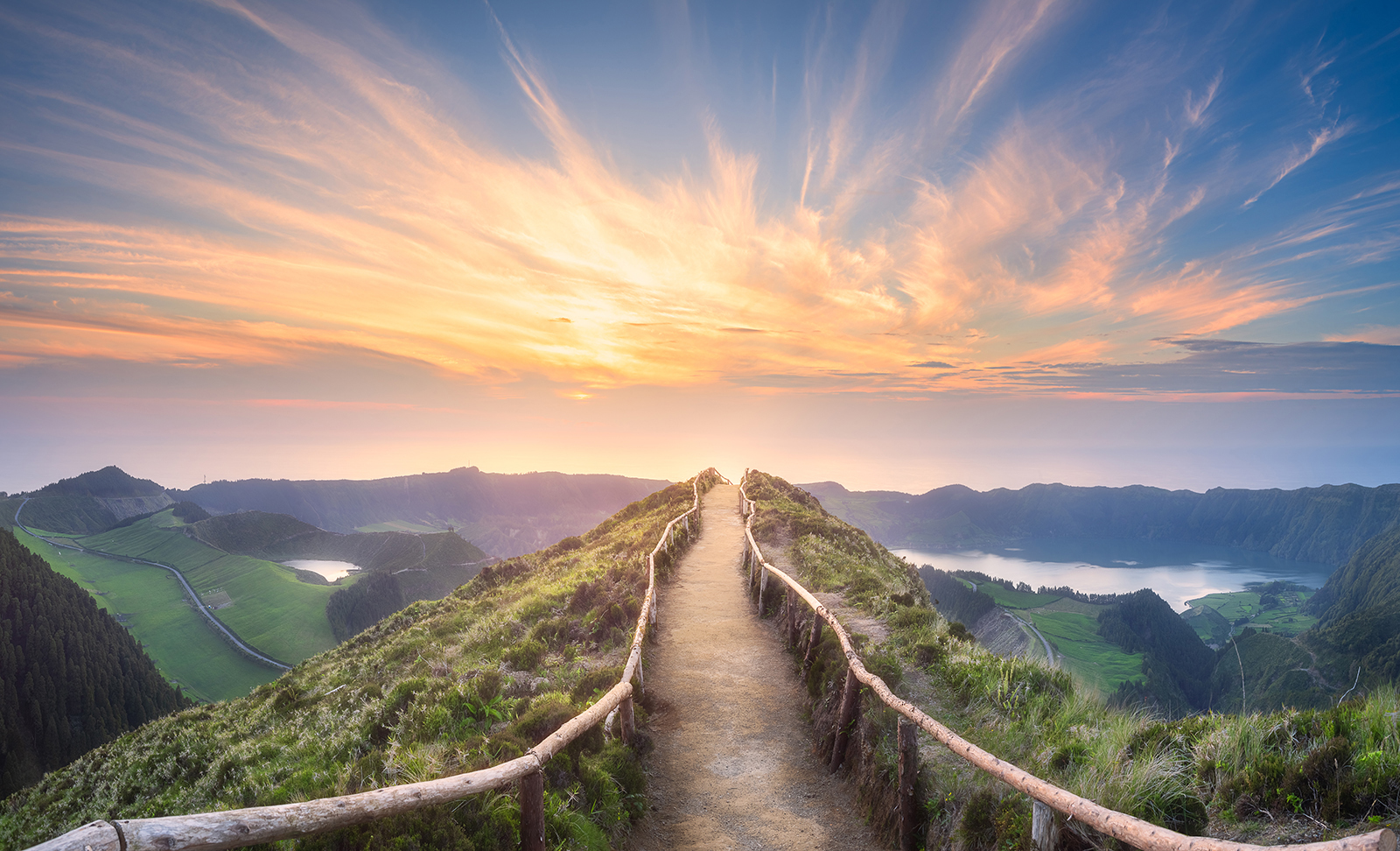 mountain landscape ponta delgada island azores